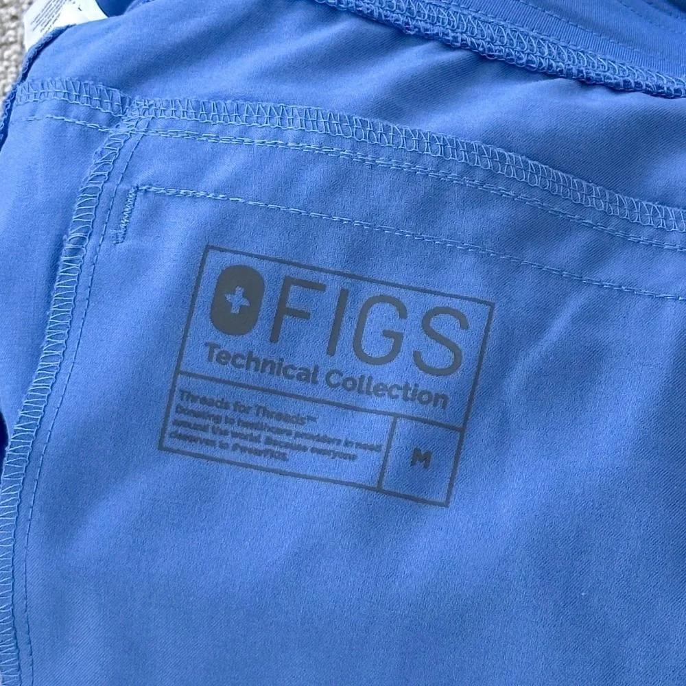 Figs Ceil Blue Scrub Pants